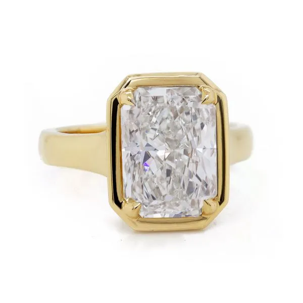 Radiant Cut Diamond Solitaire Ring Joe Escobar Diamonds Campbell, CA