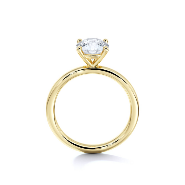 Diamond Solitaire Ring 1.38ct Image 2 Joe Escobar Diamonds Campbell, CA