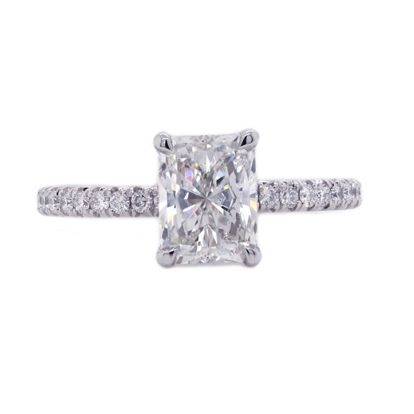 Radiant Cut Diamond Engagement Ring 001-100-00111 | Joe Escobar ...