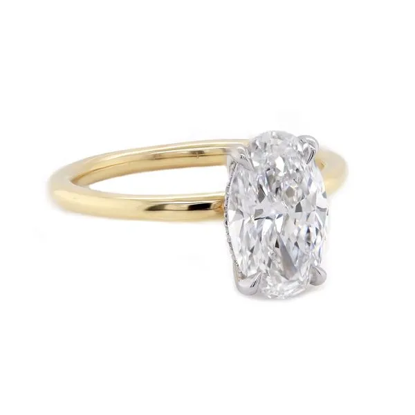 Oval Diamond Solitaire Ring Joe Escobar Diamonds Campbell, CA