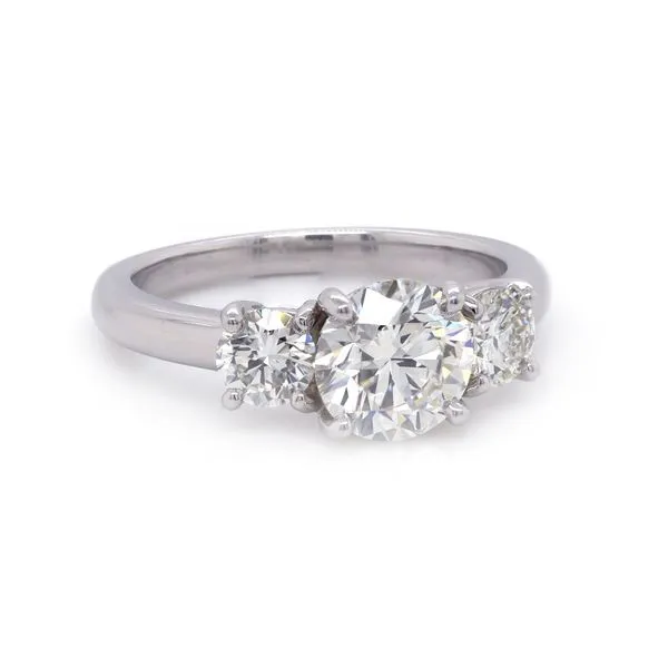 Three Stone Diamond Engagement Ring 2ct twt Joe Escobar Diamonds Campbell, CA