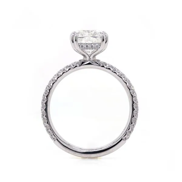 Cushion Cut Diamond Engagement Ring Image 2 Joe Escobar Diamonds Campbell, CA
