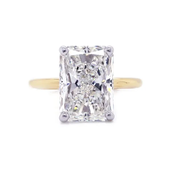 Radiant Cut Diamond Solitaire Ring Joe Escobar Diamonds Campbell, CA