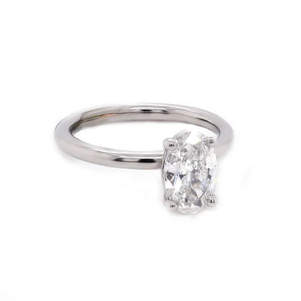 Oval Diamond Solitaire Engagement Ring Joe Escobar Diamonds Campbell, CA