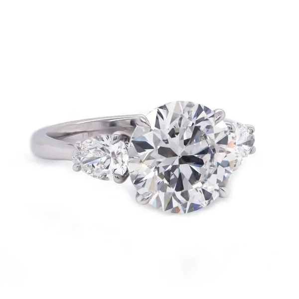 Three Stone Style Diamond Engagement Ring Joe Escobar Diamonds Campbell, CA
