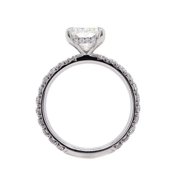 Radiant Cut Diamond Engagement Ring Joe Escobar Diamonds Campbell, CA