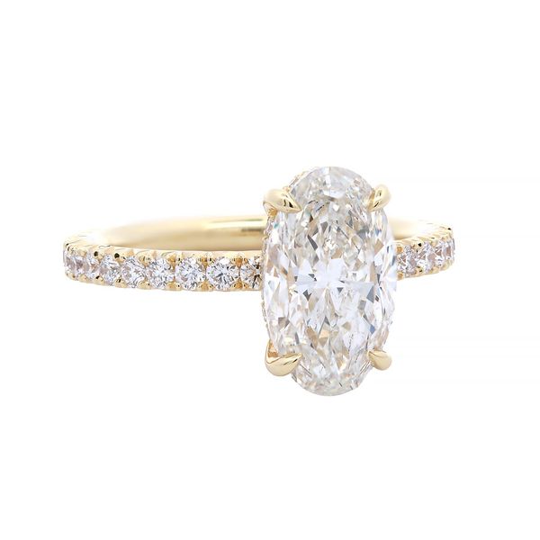 Oval Diamond Engagement Ring Joe Escobar Diamonds Campbell, CA