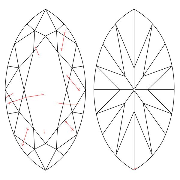 Marquise Cut Diamond Engagement Ring Image 4 Joe Escobar Diamonds Campbell, CA