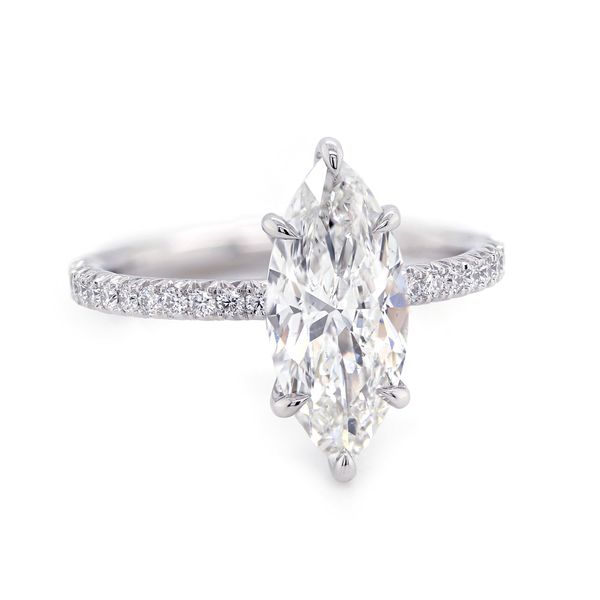 Marquise Cut Diamond Engagement Ring Joe Escobar Diamonds Campbell, CA