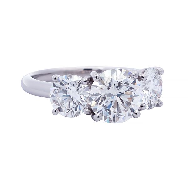 Three Stone Diamond Ring Joe Escobar Diamonds Campbell, CA