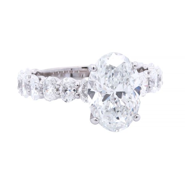Oval Diamond Engagement Ring Joe Escobar Diamonds Campbell, CA