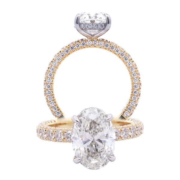 Oval Diamond Engagement Ring Joe Escobar Diamonds Campbell, CA