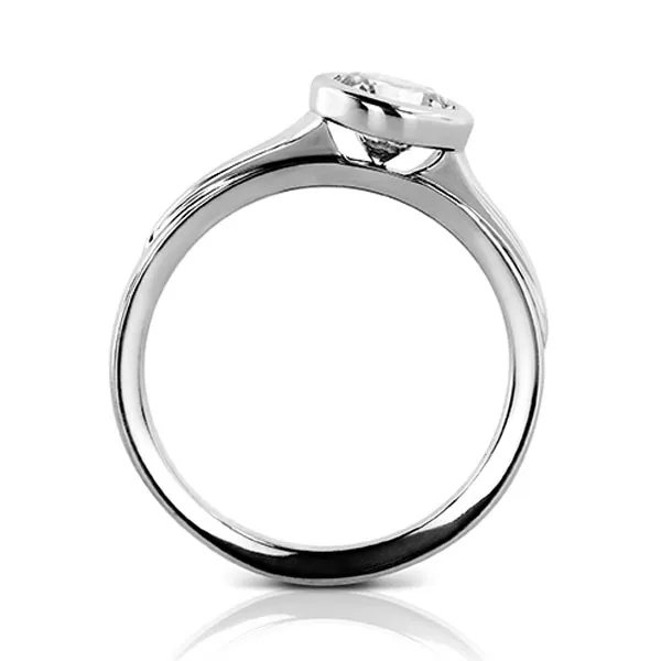 Sholdt Design Solitaire Ring Image 2 Joe Escobar Diamonds Campbell, CA