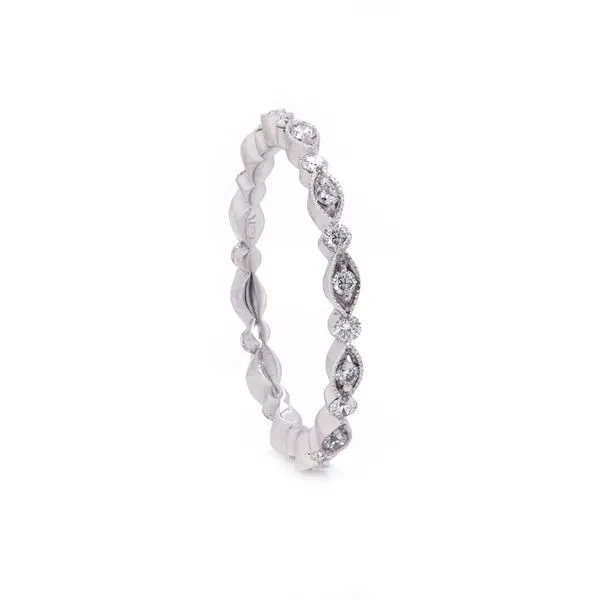 Delicate Marquise Link Diamond Eternity Band Joe Escobar Diamonds Campbell, CA