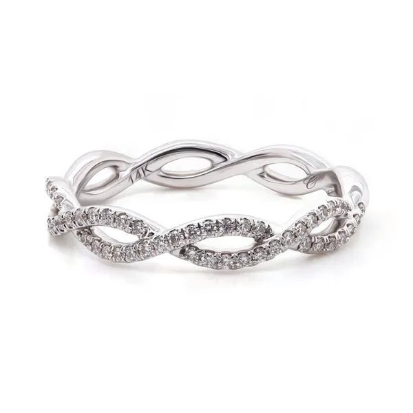 Twisted Pave Diamond Band Joe Escobar Diamonds Campbell, CA