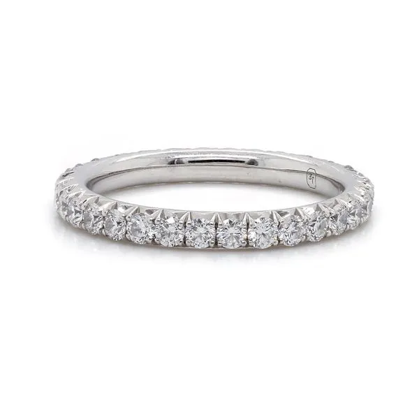 French Pave Diamond Band 1.10cttwt Joe Escobar Diamonds Campbell, CA