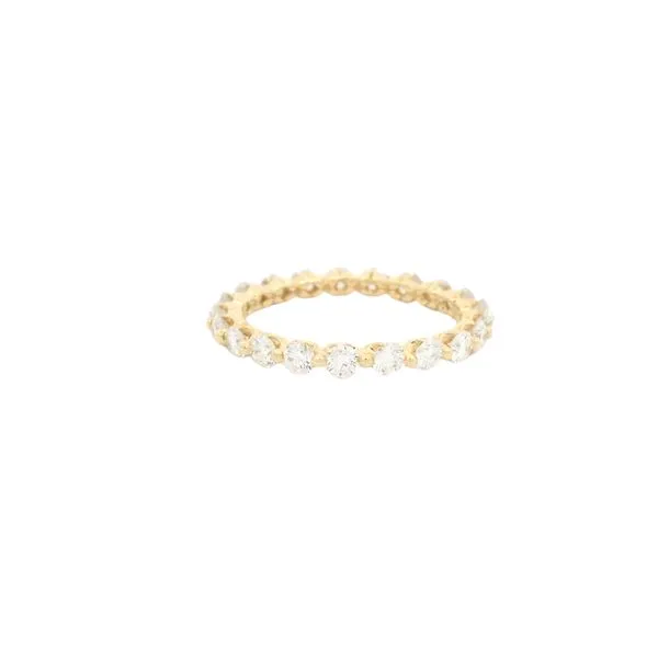 Single Prong Diamond Eternity Band Joe Escobar Diamonds Campbell, CA