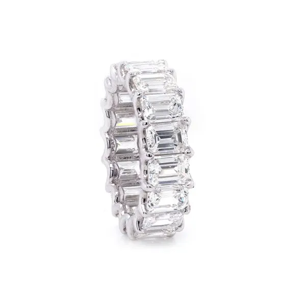 Emerald Cut Diamond Eternity Band Joe Escobar Diamonds Campbell, CA