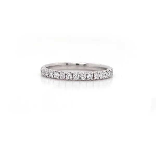 French Pave Eternity Band 0.78ct twt Joe Escobar Diamonds Campbell, CA