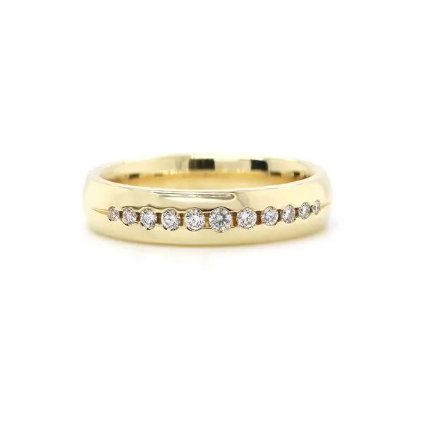 Christian Bauer Flush Set Diamond Band Joe Escobar Diamonds Campbell, CA