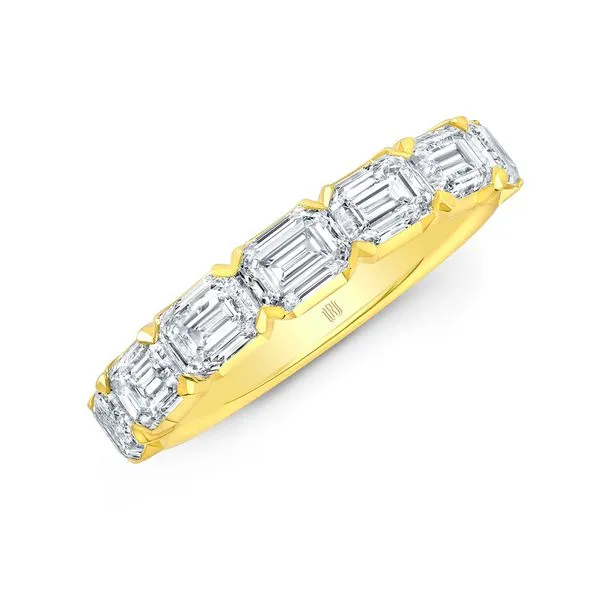 Rahaminov Design Emerald Cut Diamond Eternity Band Joe Escobar Diamonds Campbell, CA