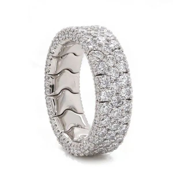 Diamond Pave Stretchable Ring Joe Escobar Diamonds Campbell, CA
