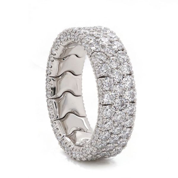Diamond Pave Stretchable Ring Joe Escobar Diamonds Campbell, CA