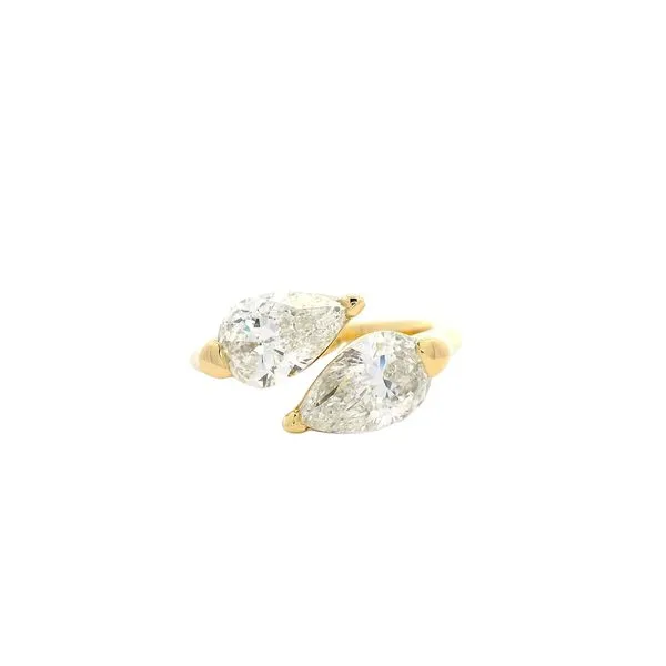 Two Pear Diamond Ring Joe Escobar Diamonds Campbell, CA