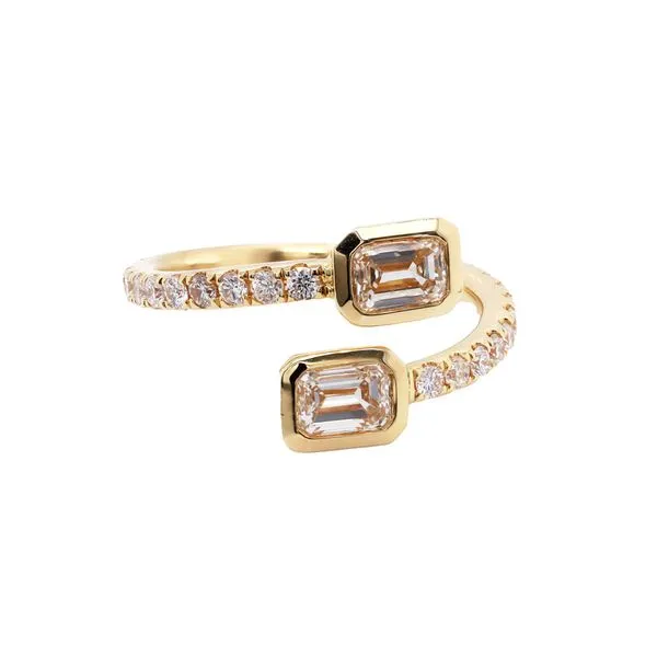 Double Emerald Cut Diamond Band Joe Escobar Diamonds Campbell, CA