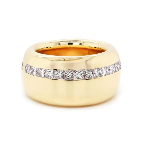 Cigar Band Style Diamond Ring Joe Escobar Diamonds Campbell, CA