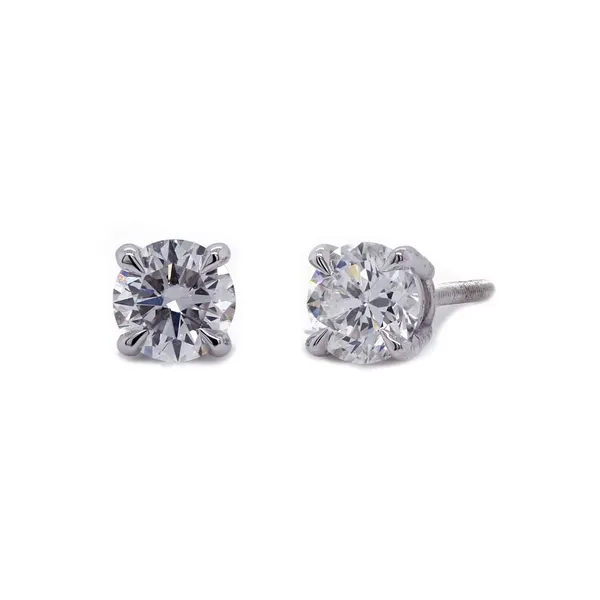 Diamond Stud Earrrings 1ct twt Joe Escobar Diamonds Campbell, CA