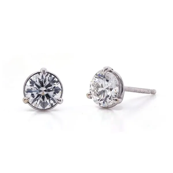 Diamond Stud Earrings 1ct twt Joe Escobar Diamonds Campbell, CA