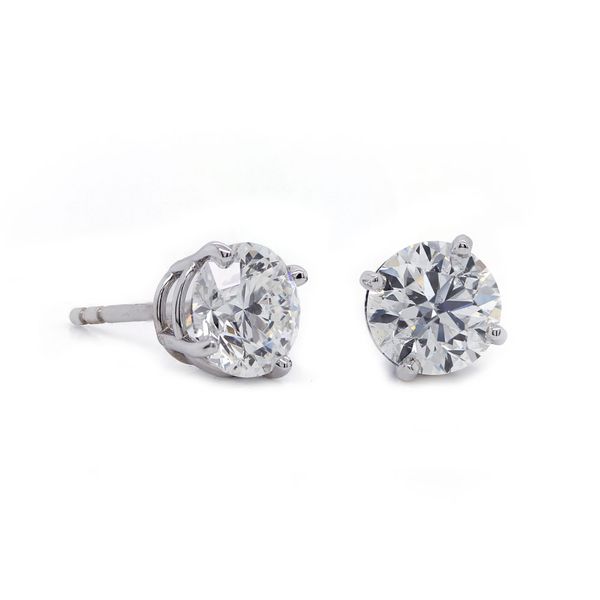 Diamond Stud Earrings 1.8ct twt Joe Escobar Diamonds Campbell, CA