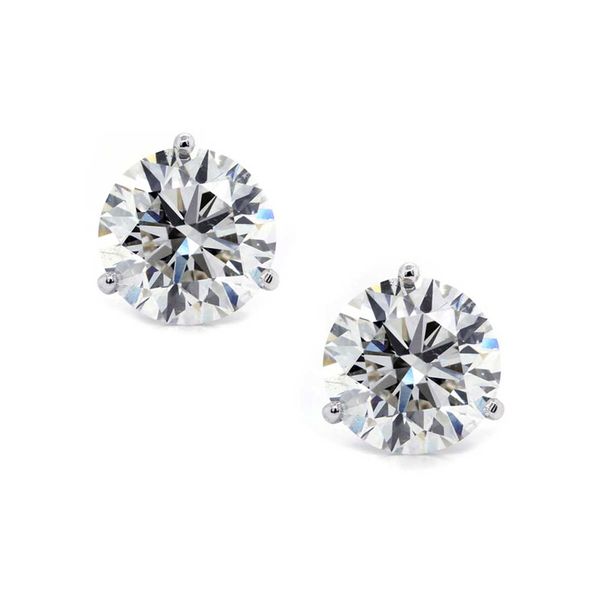 Diamond Stud Earrings 4.73ct twt Joe Escobar Diamonds Campbell, CA