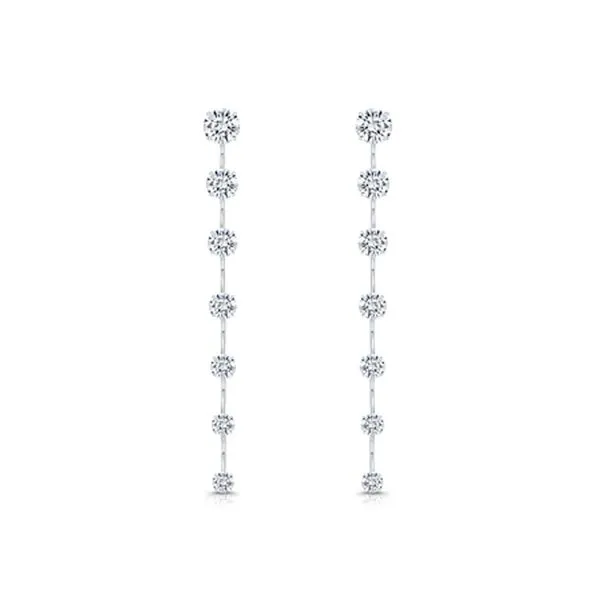 Rahaminov Diamond Dangle Earring Joe Escobar Diamonds Campbell, CA