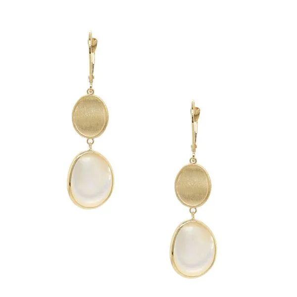 Italian Mother of Pearl Drop Earrings Joe Escobar Diamonds Campbell, CA
