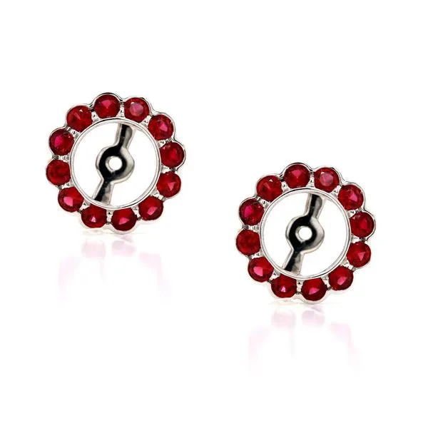 Ruby Earring Jackets Joe Escobar Diamonds Campbell, CA