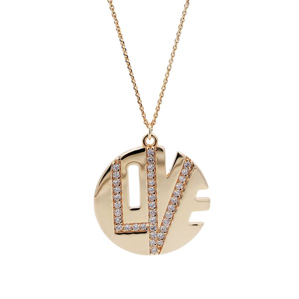 Diamond LOVE Pendant Joe Escobar Diamonds Campbell, CA
