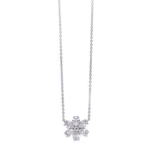 Diamond Flower Pendant Joe Escobar Diamonds Campbell, CA