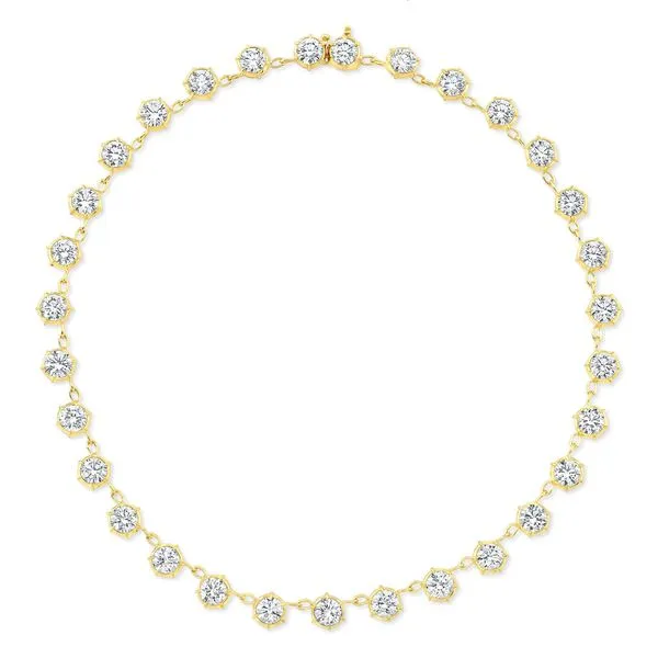 Rahaminov Design Vintage Style Diamond Necklace Joe Escobar Diamonds Campbell, CA