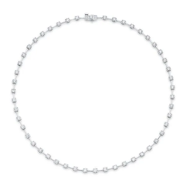 Rahaminov Design Diamond Bar Necklace Joe Escobar Diamonds Campbell, CA
