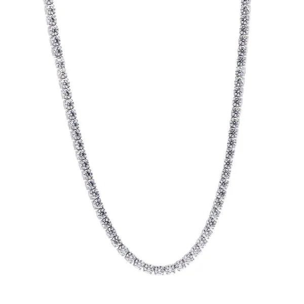 Diamond Tennis Necklace 33.05ct twt Joe Escobar Diamonds Campbell, CA