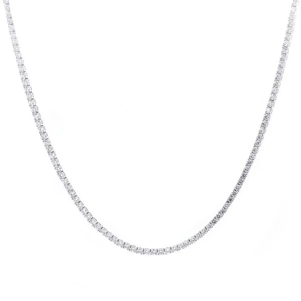 Diamond Tennis Necklace 6.6ct twt Joe Escobar Diamonds Campbell, CA