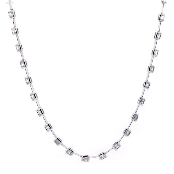 Emerald Cut Diamond Necklace Joe Escobar Diamonds Campbell, CA