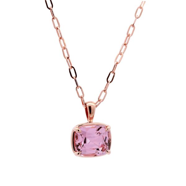 Pink Tourmaline Pendant Joe Escobar Diamonds Campbell, CA