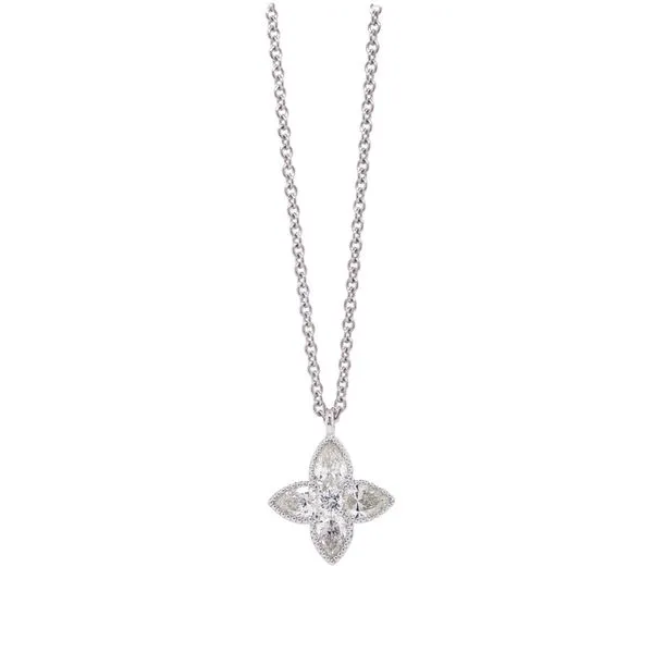 Flower Diamond Pendant Joe Escobar Diamonds Campbell, CA