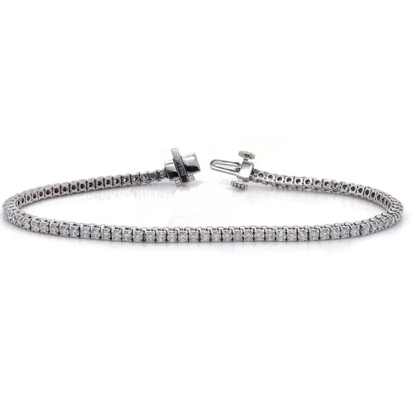 Diamond Tennis Bracelet 3.02ct twt Joe Escobar Diamonds Campbell, CA