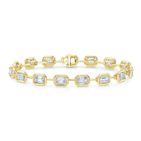 Rahaminov Design Emerald Cut Diamond Bracelet Joe Escobar Diamonds Campbell, CA