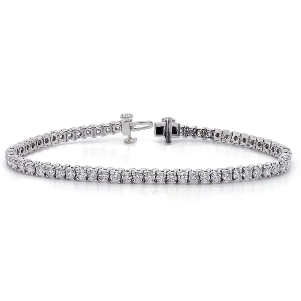 Diamond Tennis Bracelet 2.85ct twt Joe Escobar Diamonds Campbell, CA