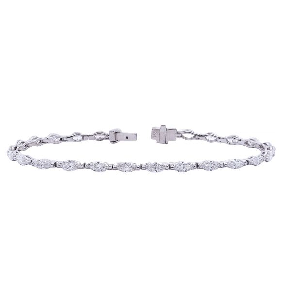 Marquise Diamond Tennis Bracelet Joe Escobar Diamonds Campbell, CA